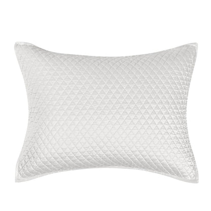 Villa by Classic Home - Winthrop 100% Sateen White Standard Sham  - 26W - White - V032529 veiw 1