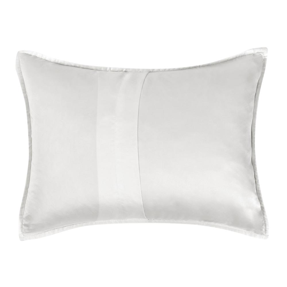 Villa by Classic Home - Winthrop 100% Sateen White Standard Sham  - 26W - White - V032529 veiw 2