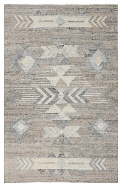 Villa by Classic Home - Alpena 9X12 Indoor Outdoor Handwoven Gray Multi Area Rug  - 9W - Gray Multi  - 30132126 veiw 1
