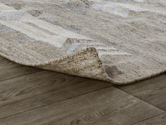 Villa by Classic Home - Alpena 9X12 Indoor Outdoor Handwoven Gray Multi Area Rug  - 9W - Gray Multi  - 30132126 veiw 2