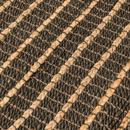 Villa by Classic Home - Alysa 2.6X8 Natural Jute Handwovenmineral Blue Accent Rug - 2.6W - Mineral Blue - 30091003 veiw 2