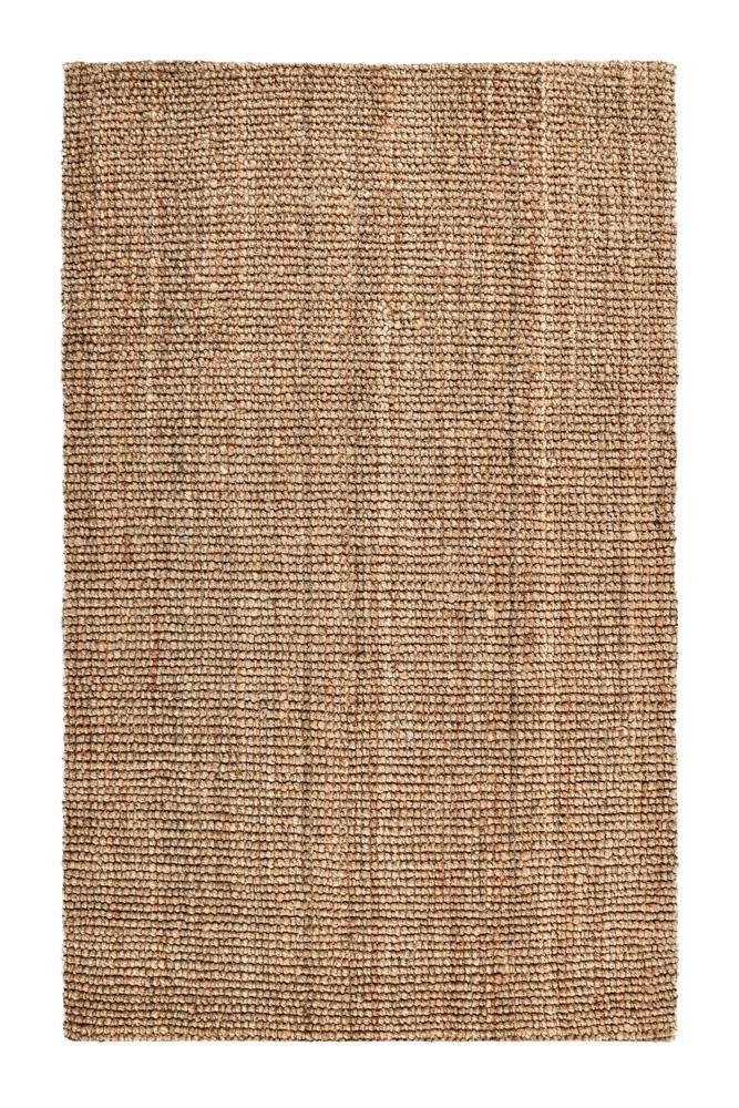 Villa by Classic Home - Annello 10X14 Natural Jute Fabric Area Accent Rug - 10W - Natural - 30063219 veiw 1