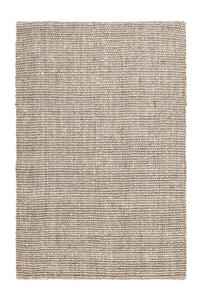 Villa by Classic Home - Annello 10X14 Oatmeal Jute Fabric Area Accent Rug - 10W - Oatmeal Beige - 30091058 veiw 1