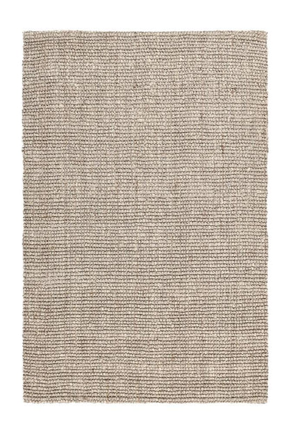 Villa by Classic Home - Annello 10X14 Oatmeal Jute Fabric Area Accent Rug - 10W - Oatmeal Beige - 30091058 veiw 1