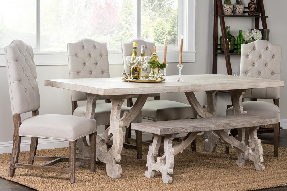 Villa by Classic Home - Annello Handspun Jute Area Rug  - 8W - Soft Sand, Rich Gray - 30063215 veiw 5