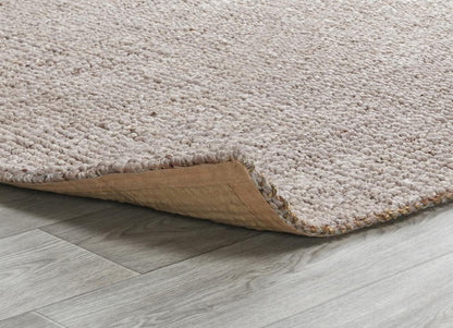 Villa by Classic Home - Annello Handspun Jute Area Rug  - 5W - Oatmeal Beige - 30091054 veiw 4