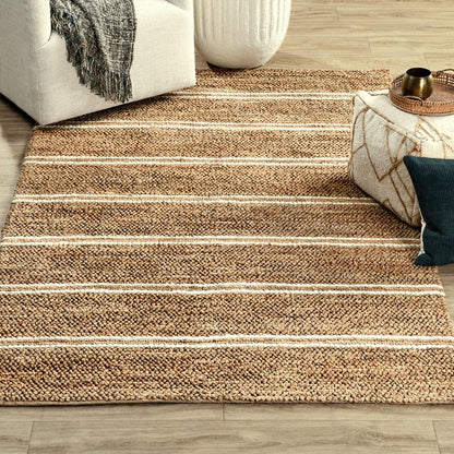 Villa by Classic Home - Barcelona Hand-Woven Area Rug  - 2W - Ivory - 30045200 veiw 5