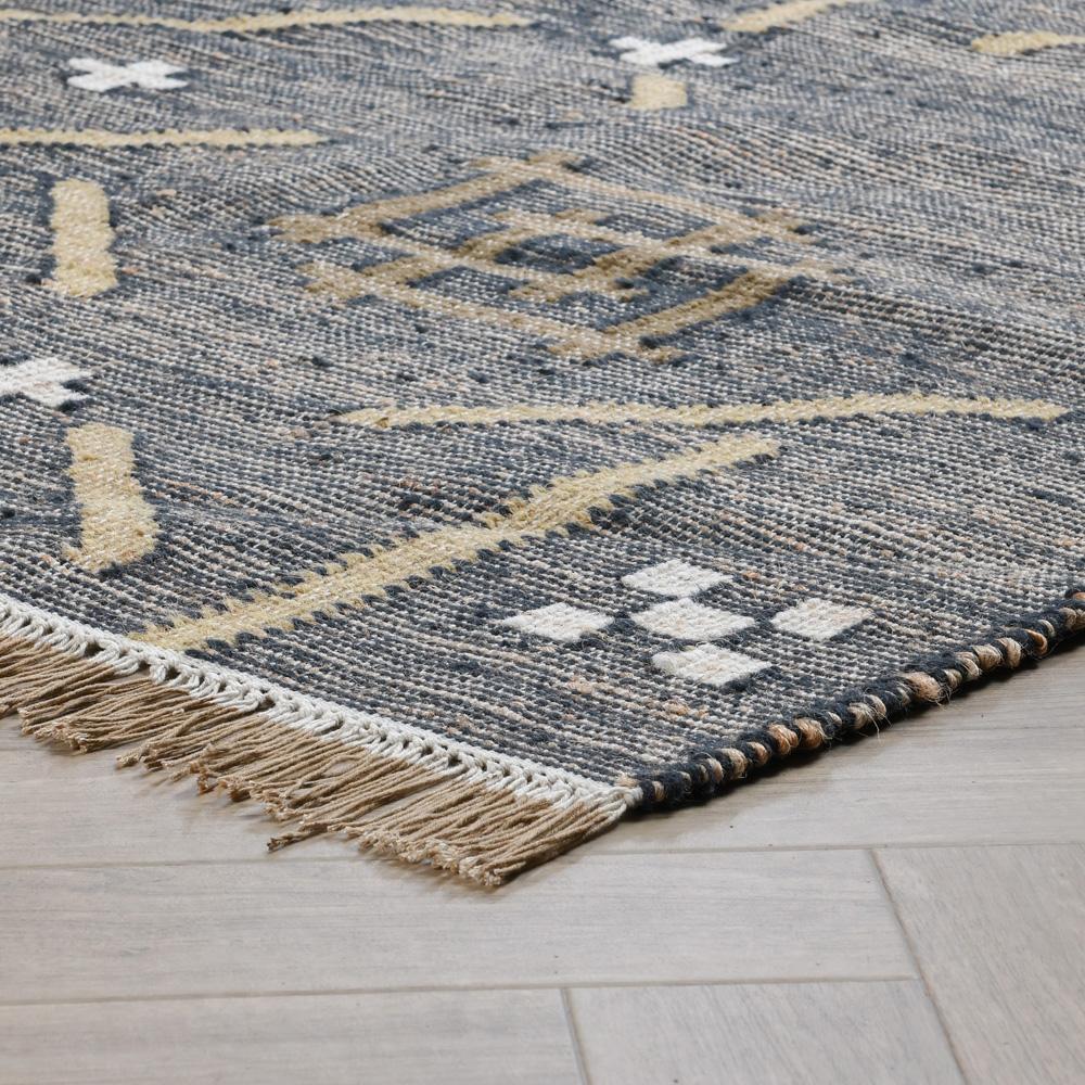 Villa by Classic Home - Belfast Wool Blend Area Rug  - 2W - Black, Multi - 30091490 veiw 2