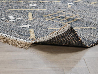 Villa by Classic Home - Belfast Wool Blend Area Rug  - 2W - Black, Multi - 30091490 veiw 3