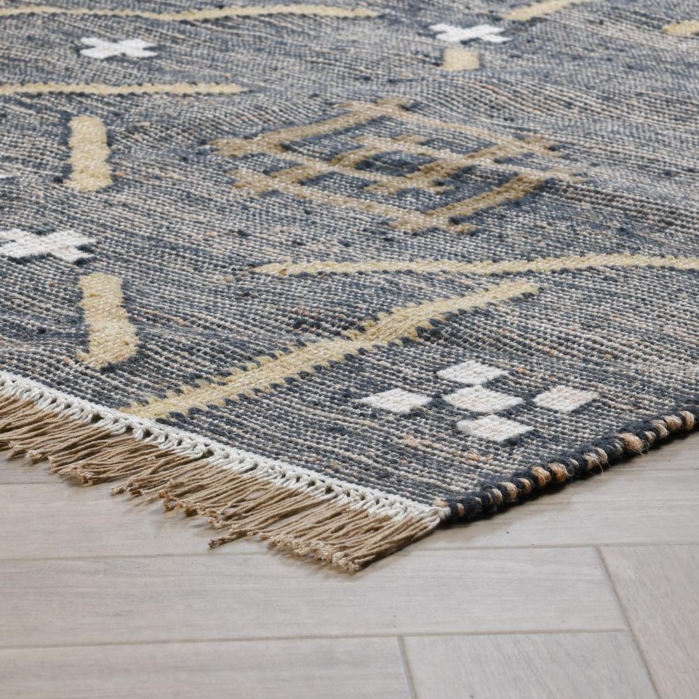 Villa by Classic Home - Belfast Wool Blend Area Rug  - 8W - Black, Multi - 30091495 veiw 2