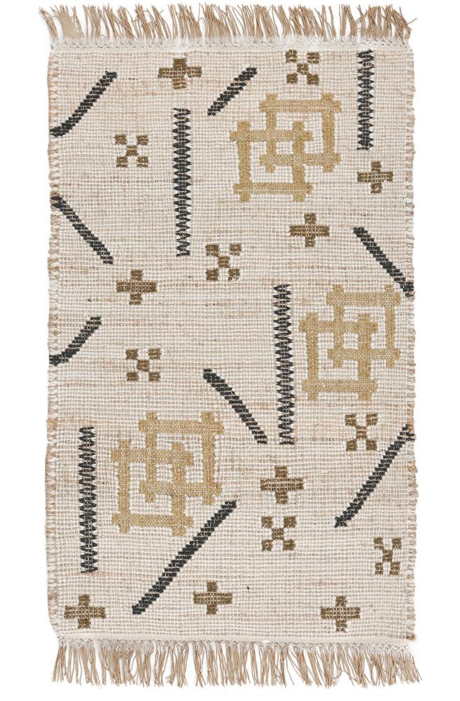 Villa by Classic Home - Belfast Wool Blend Area Rug  - 5W - Ivory, Multi - 30091474 veiw 1