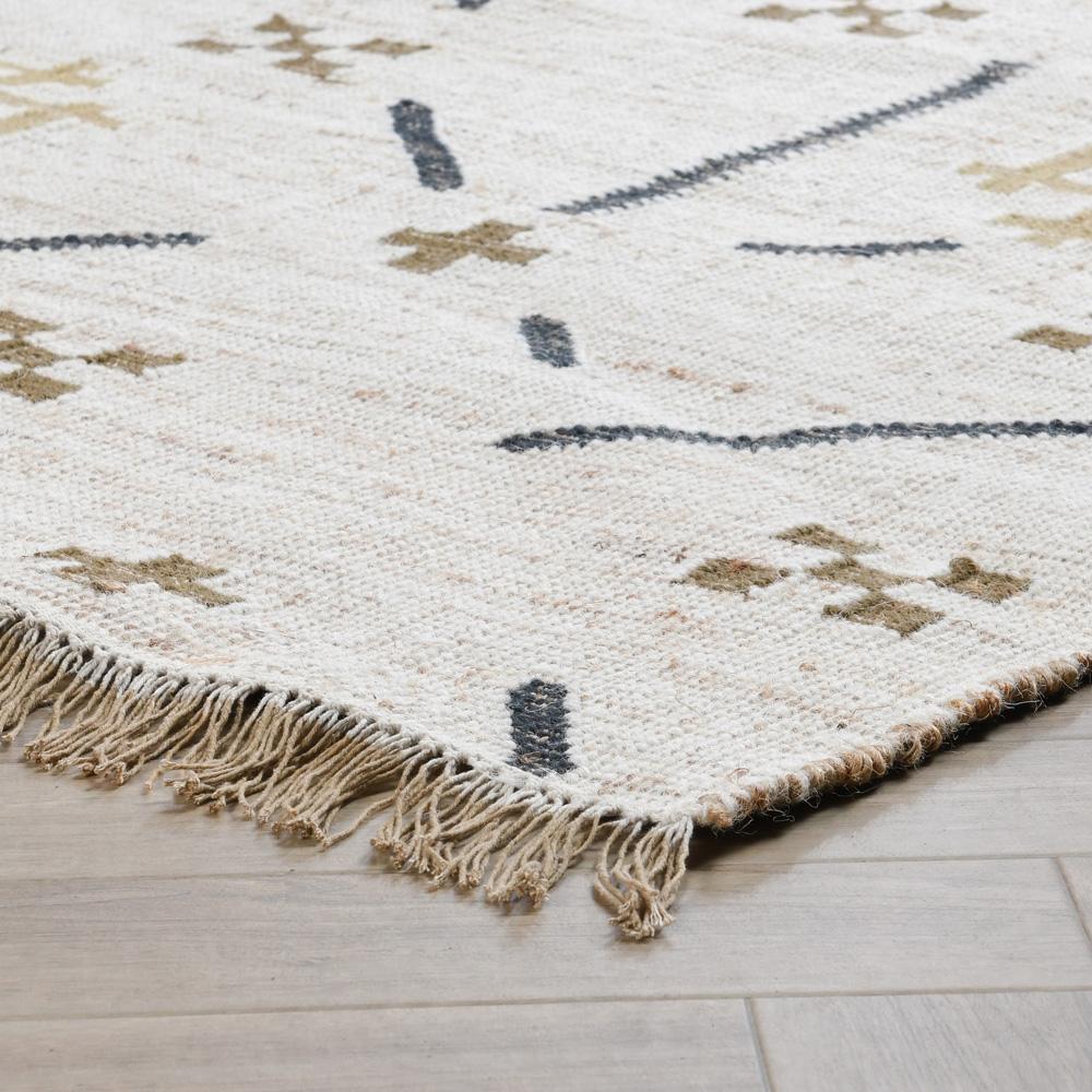 Villa by Classic Home - Belfast Wool Blend Area Rug  - 5W - Ivory, Multi - 30091474 veiw 2