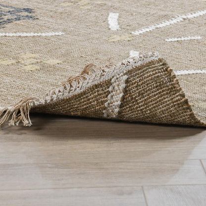 Villa by Classic Home - Belfast Wool Blend Area Rug  - 2W - Khaki, Multi - 30091480 veiw 3