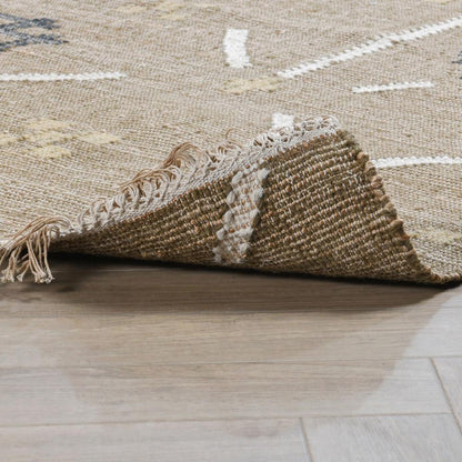 Villa by Classic Home - Belfast Wool Blend Area Rug  - 8W - Khaki, Multi - 30091485 veiw 3