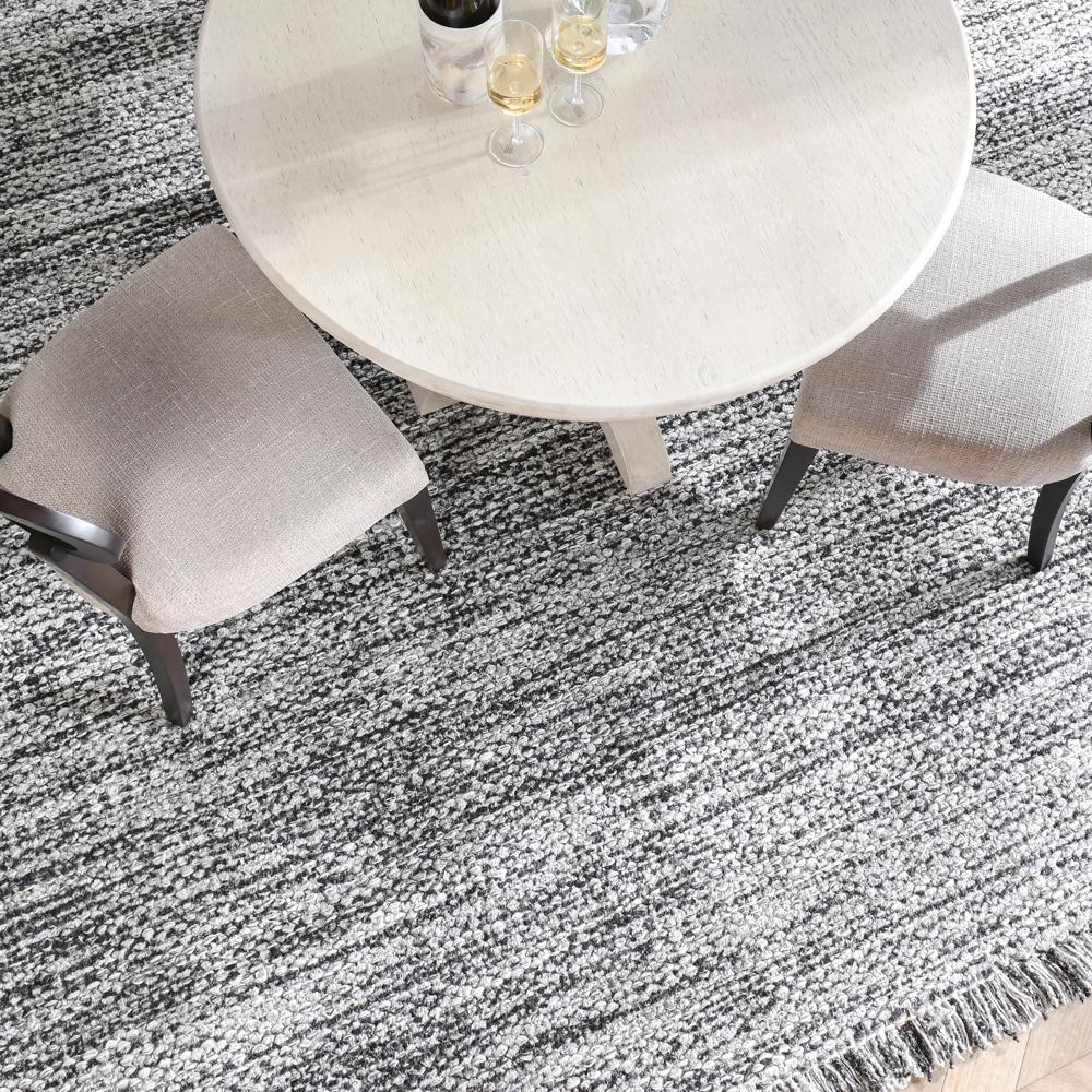 Villa by Classic Home - Bradbury Solid Wool Blend Area Rug  - 5W - Gray - 30091174 veiw 5