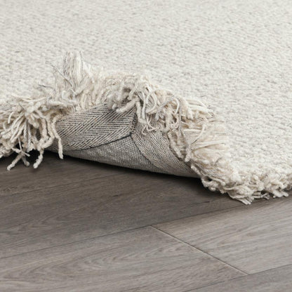 Villa by Classic Home - Bradbury Solid Wool Blend Area Rug  - 9W - Ivory - 30091166 veiw 4