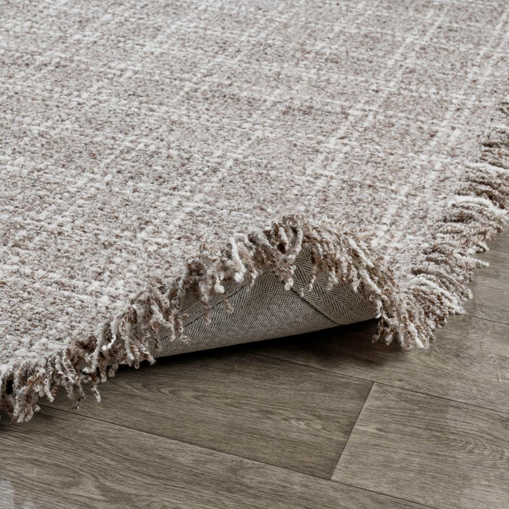 Villa by Classic Home - Bradbury Checkered Wool Area Rug  - 8W - Natural, Ivory - 30091605 veiw 4