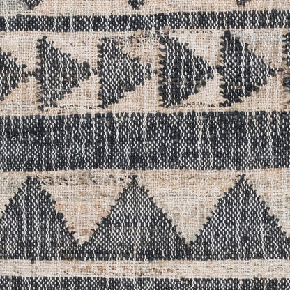 Villa by Classic Home - Camille Handwoven Jute Area Rug  - 2W - Black - 30090300 veiw 2