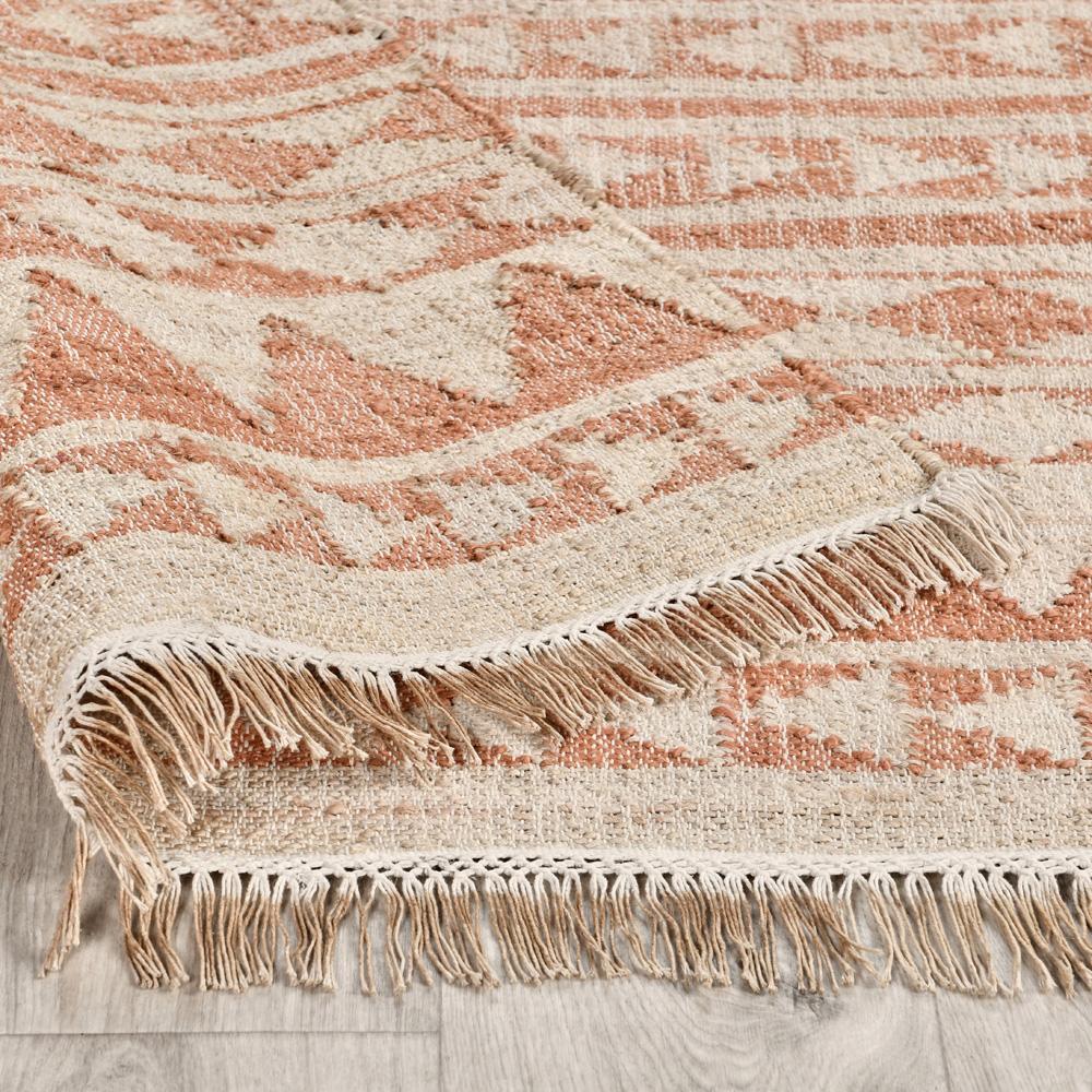 Villa by Classic Home - Camille Handwoven Jute Area Rug  - 2W - Orange, Natural - 30090100 veiw 4
