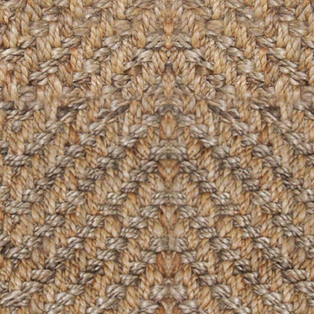 Villa by Classic Home - Chevron Handwoven Jute Area Rug  - 5W - Natural/grey - 30063517 veiw 2