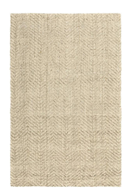 Villa by Classic Home - Chevron Handwoven Jute Area Rug  - 10W - Ivory - 30090008 veiw 1