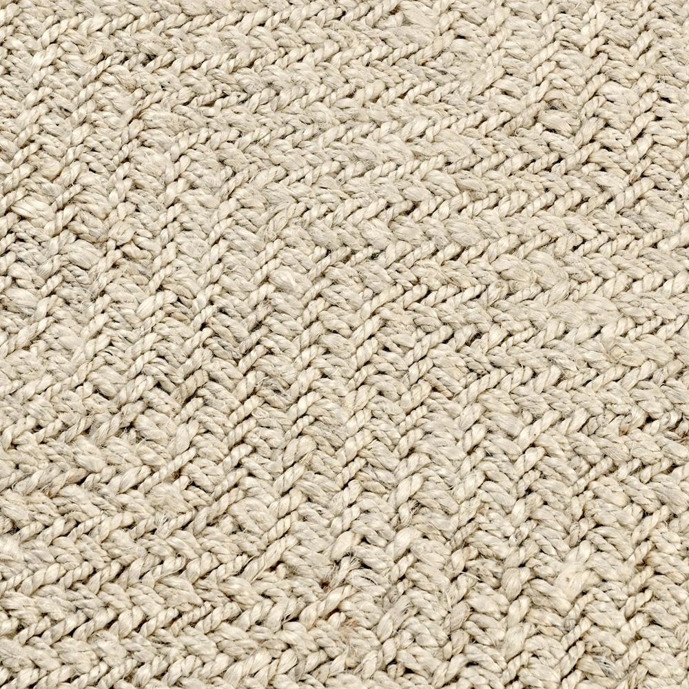 Villa by Classic Home - Chevron Handwoven Jute Area Rug  - 10W - Ivory - 30090008 veiw 2
