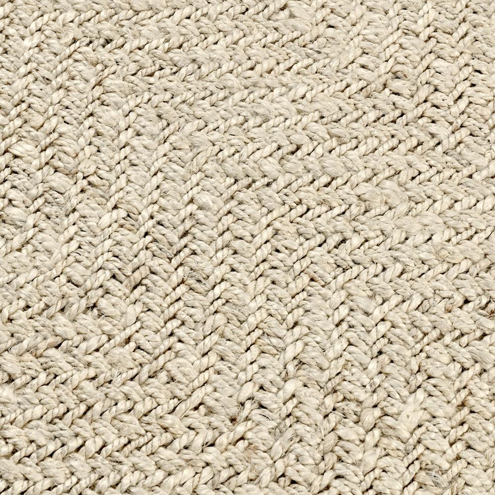 Villa by Classic Home - Chevron Handwoven Jute Area Rug  - 5W - Ivory - 30090004 veiw 2