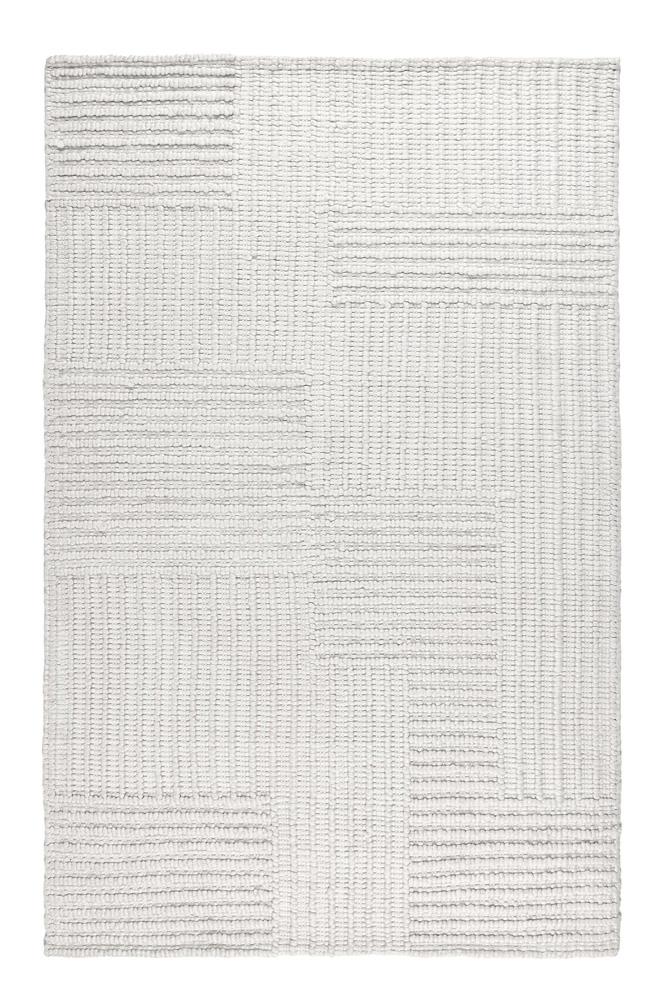 Villa by Classic Home - Clayton 5X8 Recycled Fabric Handwoven Sustainable Ivory Accent Area Rug - 5W - Ivory - 30132374 veiw 1
