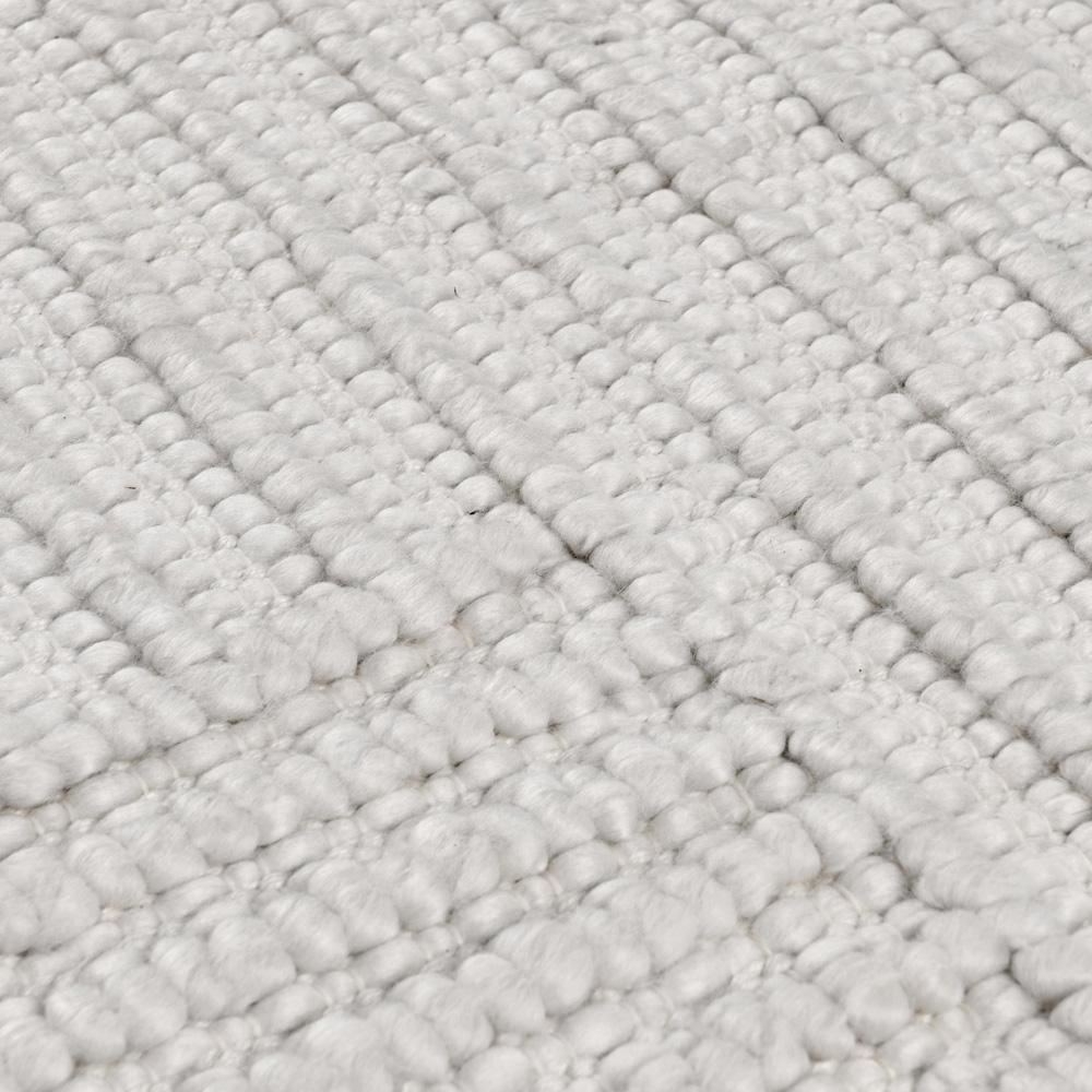 Villa by Classic Home - Clayton 5X8 Recycled Fabric Handwoven Sustainable Ivory Accent Area Rug - 5W - Ivory - 30132374 veiw 3