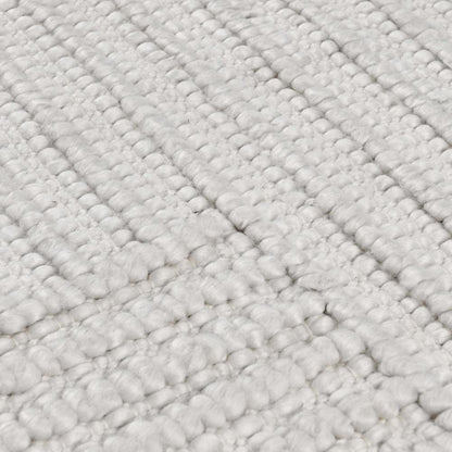 Villa by Classic Home - Clayton 5X8 Recycled Fabric Handwoven Sustainable Ivory Accent Area Rug - 5W - Ivory - 30132374 veiw 3