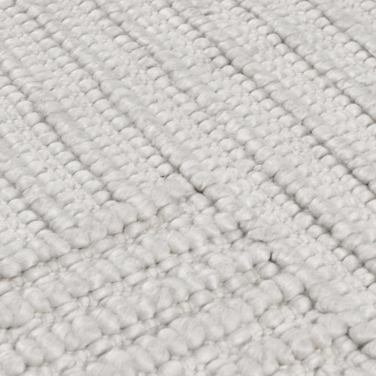 Villa by Classic Home - Clayton 8X10 Recycled Fabric Handwoven Sustainable Ivory Accent Area Rug - 8W - Ivory - 30132375 veiw 2