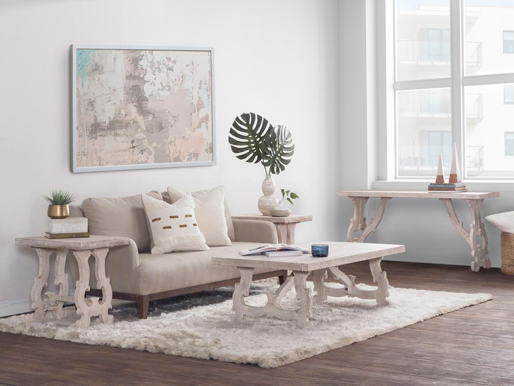 Villa by Classic Home - Collins Hand-Woven Shag Area Rug  - 5W - Ivory - 30025914 veiw 5