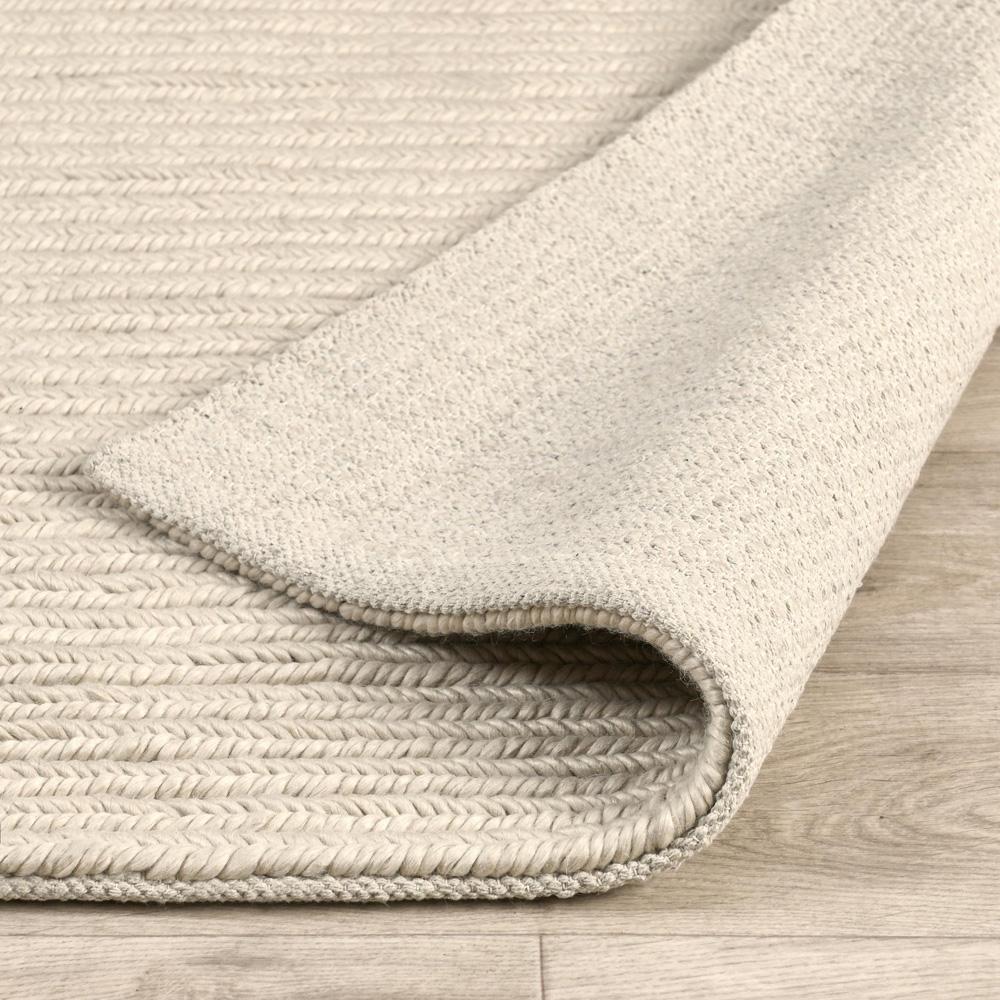 Villa by Classic Home - Dawson 9X12 Wool Blend Fabric Handwoven Beige Accent Area Rug - 9W - Beige - 30091846 veiw 4