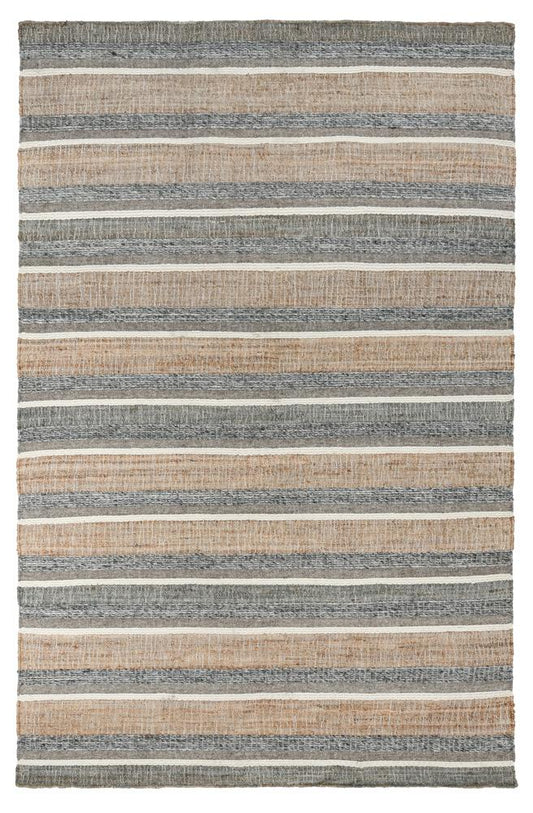 Villa by Classic Home - Elodie Natural Blue Multi Handwoven Area Rug  - 5W - Natural Blue Multi - 30090884 veiw 1