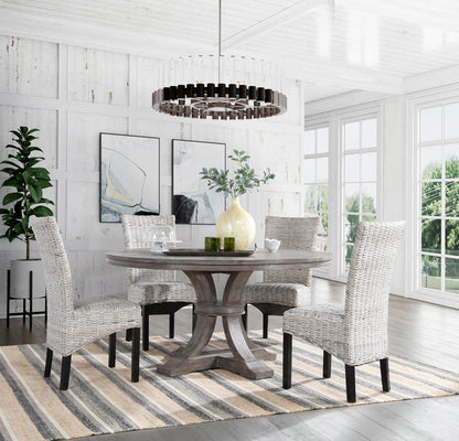 Villa by Classic Home - Elodie Natural Blue Multi Handwoven Area Rug  - 5W - Natural Blue Multi - 30090884 veiw 2