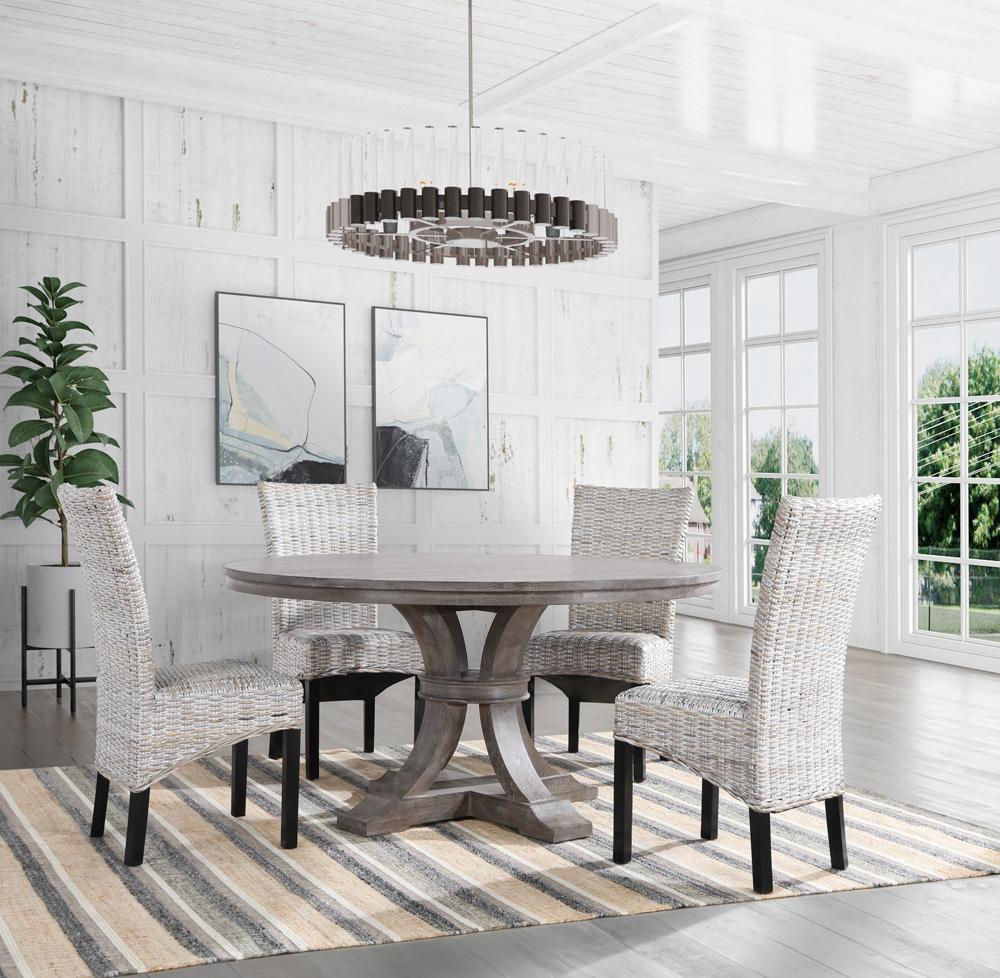 Villa by Classic Home - Elodie Natural Blue Multi Handwoven Area Rug  - 5W - Natural Blue Multi - 30090884 veiw 6