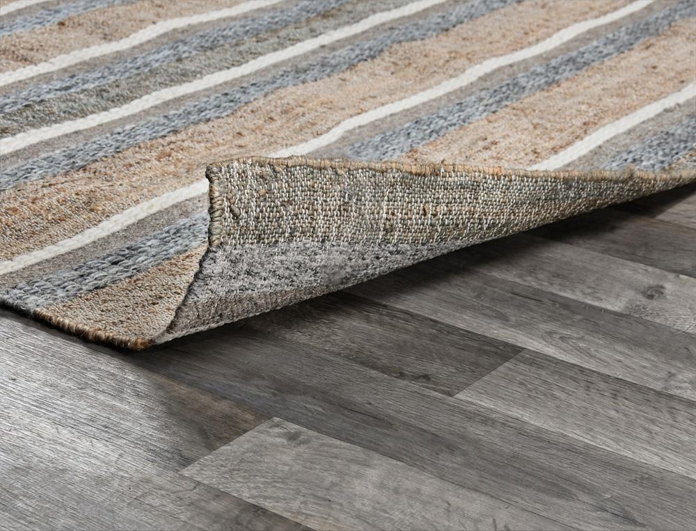 Villa by Classic Home - Elodie Natural Blue Multi Handwoven Area Rug  - 9W - Natural Blue Multi - 30090886 veiw 4