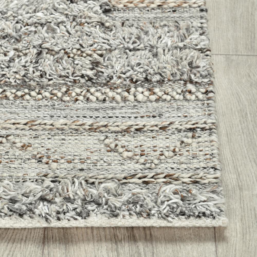Villa by Classic Home - Fallon Indoor Outdoor Accent Rug  - 2W - Gray, Multi - 30132350 veiw 3