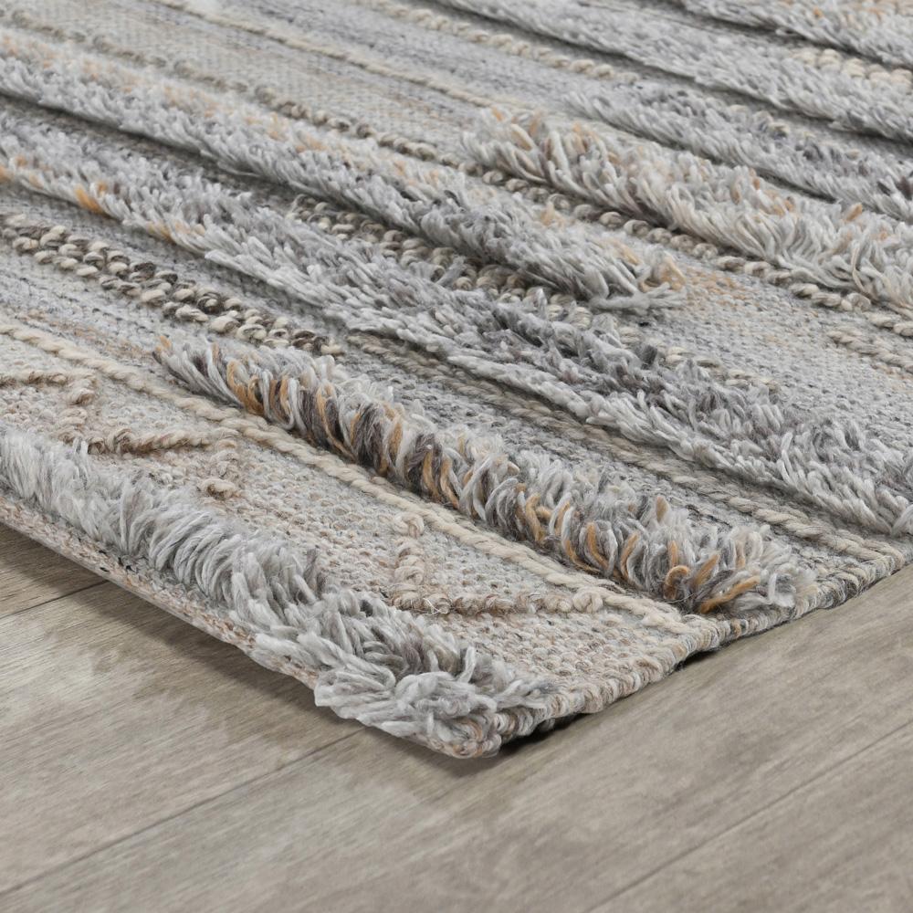 Villa by Classic Home - Fallon Indoor Outdoor Accent Rug  - 8W - Gray, Multi - 30132355 veiw 2