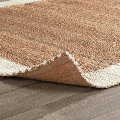 Villa by Classic Home - Frame Natural Jute Area Rug  - 2W - Natural, Ivory - 30091450 veiw 3