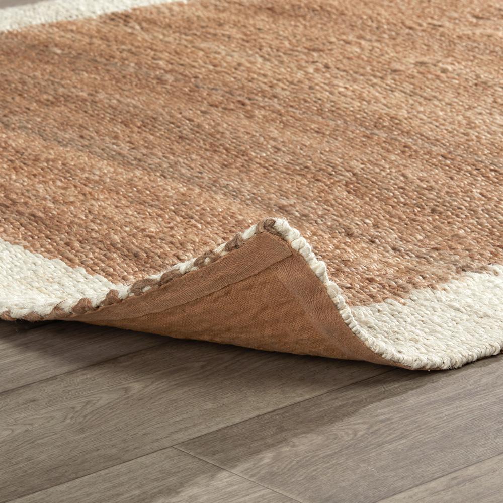 Villa by Classic Home - Frame Natural Jute Area Rug  - 8W - Natural, Ivory - 30091455 veiw 3