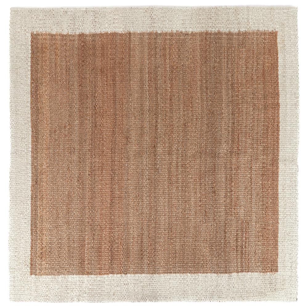 Villa by Classic Home - Frame Natural Jute Area Rug  - 8W - Natural, Ivory - 30091451 veiw 1