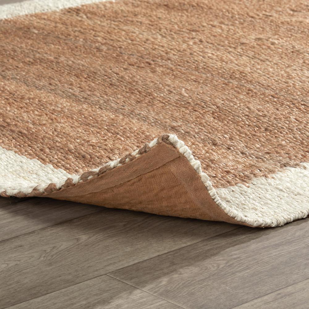 Villa by Classic Home - Frame Natural Jute Area Rug  - 8W - Natural, Ivory - 30091451 veiw 3