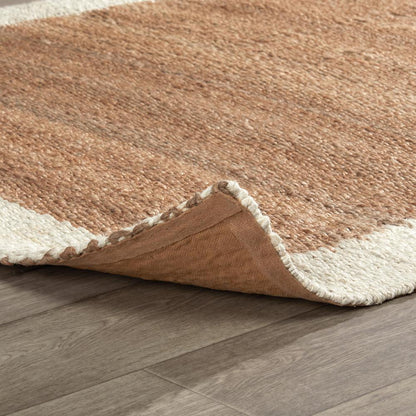 Villa by Classic Home - Frame Natural Jute Area Rug  - 8W - Natural, Ivory - 30091451 veiw 3