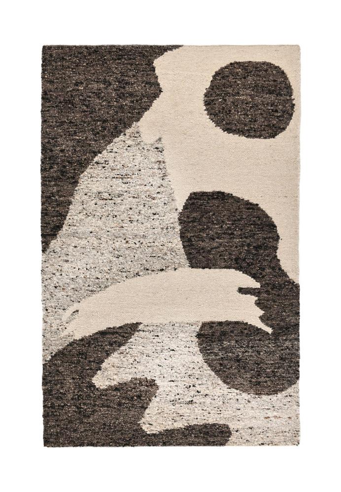 Villa by Classic Home - Hesperia 2X3 Hand Woven Wool Fabric Cedar Brown Pattern Rug - 2W - Brown - 30091810 veiw 1