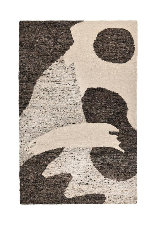 Villa by Classic Home - Hesperia 8X10 Hand Woven Wool Fabric Cedar Brown Pattern Rug - 8W - Brown - 30091815 veiw 1