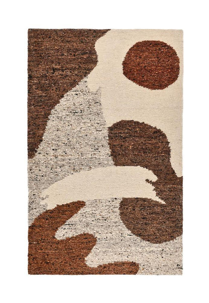 Villa by Classic Home - Hesperia 2X3 Hand Woven Wool Fabric Cedar Rust Pattern Rug - 2W - Rust - 30091820 veiw 1