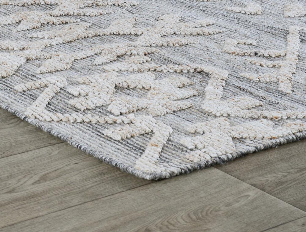 Villa by Classic Home - Hoeft Indoor Outdoor Handwoven Gray Multicolor Area Rug  - 8W - Gray Multi  - 30132145 veiw 3