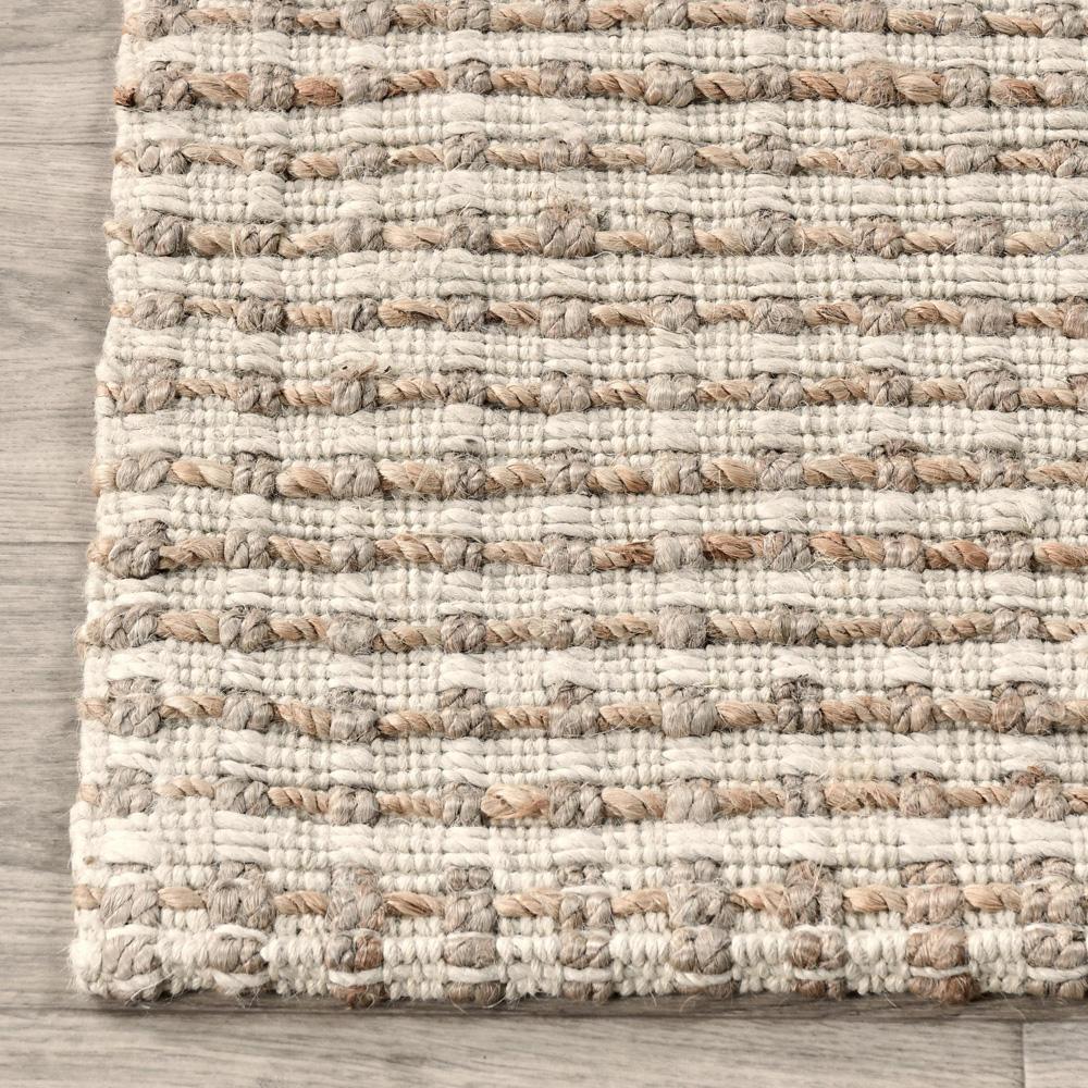 Villa by Classic Home - Huntington 5X8 Handwoven Jute Sustainable Ivory Accent Area Rug - 5W - Natural - 30091794 veiw 3