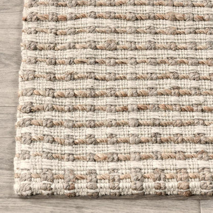 Villa by Classic Home - Huntington 5X8 Handwoven Jute Sustainable Ivory Accent Area Rug - 5W - Natural - 30091794 veiw 3